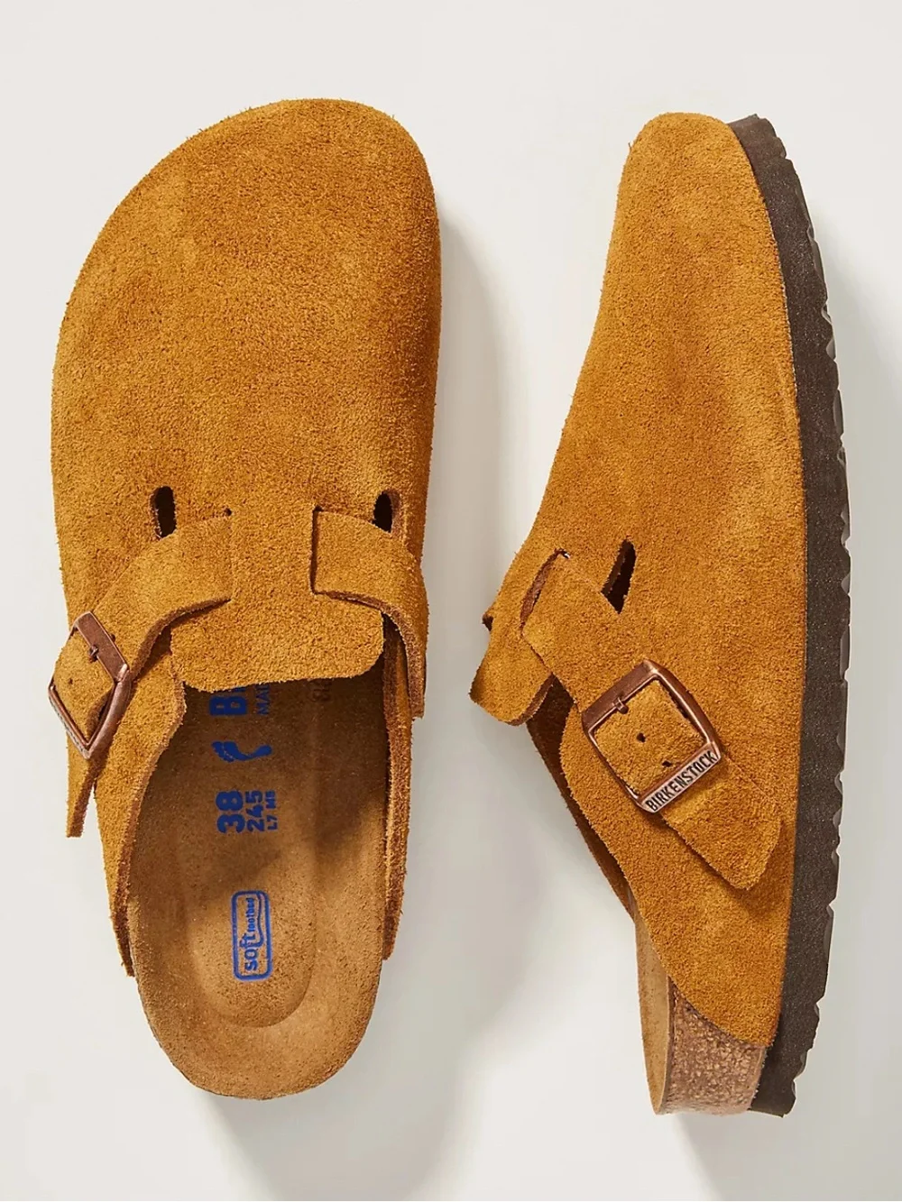 Women’s Birkenstock Boston Soft Footbed
Clogs Size 5 Color Mink - Picture 2 of 10